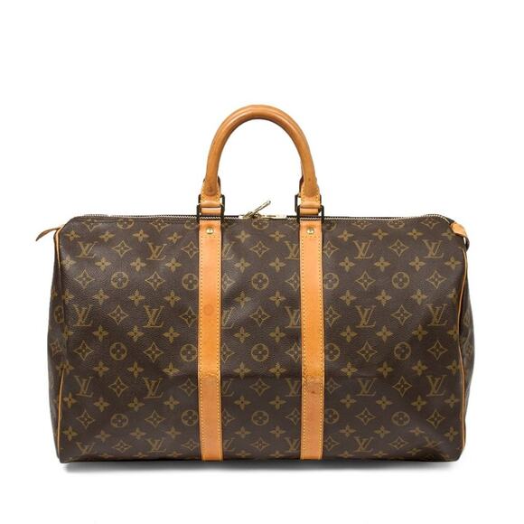 Louis Vuitton Vintage Keepall 45 Monogram Canvas Duffel Bag Overnight Bag - Picture 1 of 14